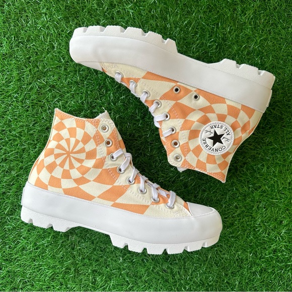 Converse Chuck Taylor All Star Lugged Hi Orange Candy - Picture 2 of 8